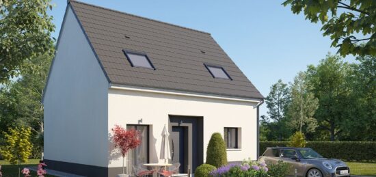 Maison neuve à Montigny, Normandie
