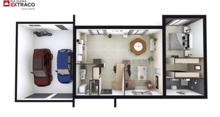 SM_150_R+1_GA_104177  - Les Maisons Extraco
