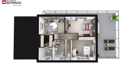 Manneville-sur-Risle Maison neuve -  Les Maisons Extraco