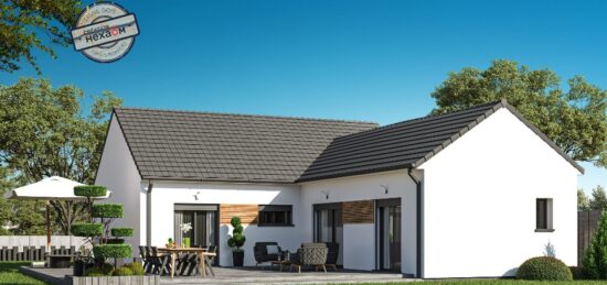 Maison neuve à Grangues, Normandie