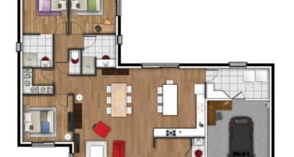 Évreux Maison neuve -  Les Maisons Extraco