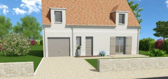 Maison neuve à Chars, Île-de-France