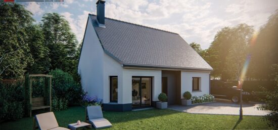 Maison neuve à Conches-en-Ouche, Normandie