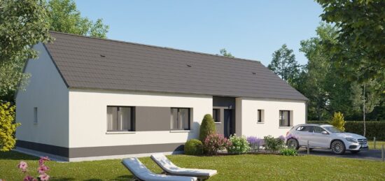 Maison neuve à Saint-Pierre-des-Fleurs, Normandie