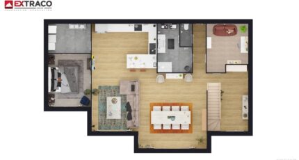 Oinville-sur-Montcient Maison neuve -  Les Maisons Extraco