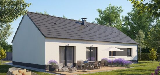 Maison neuve à Saint-Martin-l'Hortier, Normandie