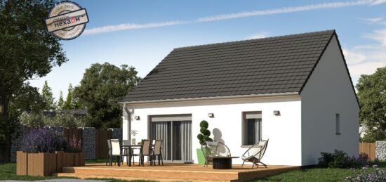 Maison neuve à Gerponville, Normandie