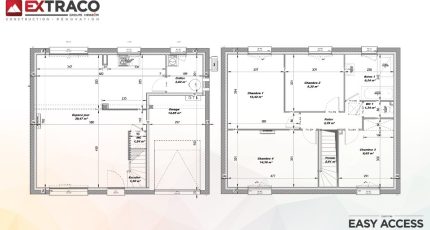 Compainville Maison neuve -  Les Maisons Extraco