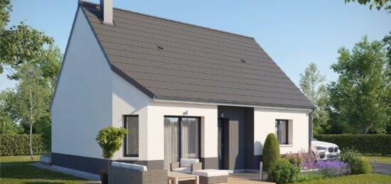 Maison neuve à Saint-Philbert-des-Champs, Normandie
