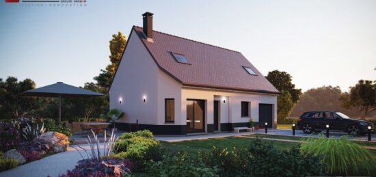 Maison neuve à Saint-Georges-du-Vièvre, Normandie