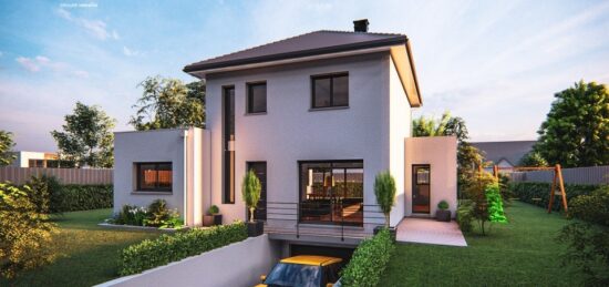Maison neuve à Goderville, Normandie