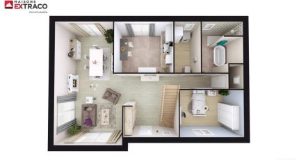 Grangues Maison neuve -  Les Maisons Extraco