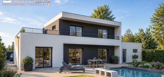 Maison neuve à Jouy-le-Moutier, Île-de-France