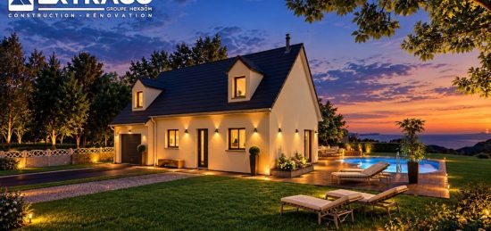 Maison neuve à Saint-Pierre-lès-Elbeuf, Normandie