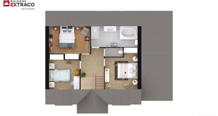 Moyaux Maison neuve -  Les Maisons Extraco