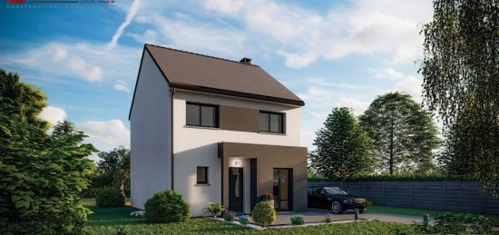 Maison neuve à Valletot, Normandie