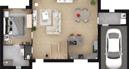La Lande-Saint-Léger Maison neuve -  Les Maisons Extraco