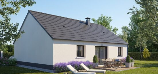 Maison neuve à Saint-Pierre-des-Fleurs, Normandie