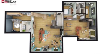 Épreville Maison neuve -  Les Maisons Extraco