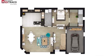 Saint-Maxent Maison neuve -  Les Maisons Extraco