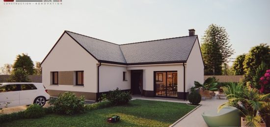 Maison neuve à Quittebeuf, Normandie