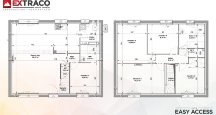 La Lande-Saint-Léger Maison neuve -  Les Maisons Extraco