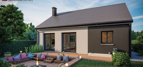 Maison neuve à Montigny, Normandie