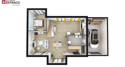 Orgerus Maison neuve -  Les Maisons Extraco