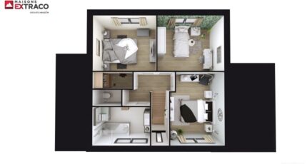 SM_125_R+1_GA_82801  - Les Maisons Extraco