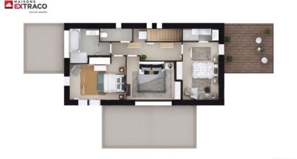 SM_134_R+1_GI_210578  - Les Maisons Extraco
