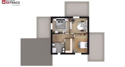 SM_156_R+1_GA_82725  - Les Maisons Extraco
