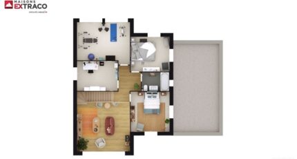SM_144_R+1_GA_213131  - Les Maisons Extraco