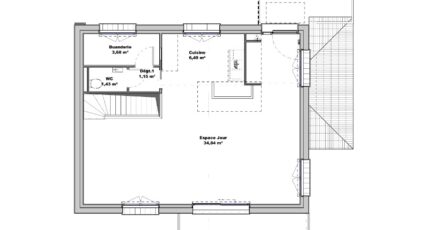 BAV-BG-109-R+1-G-BG  - Les Maisons Extraco