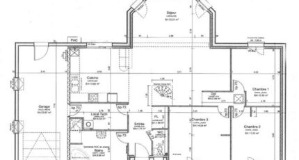 ETG_BW_GI_CA_110m2_3ch_P13345  - Les Maisons Extraco