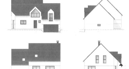 ETG_DN_GA_134m2_3ch_P7289  - Les Maisons Extraco