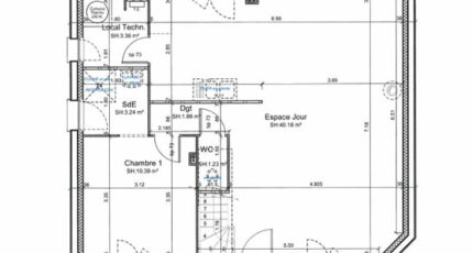 ETG_R_SG_95m2_3ch_P13586  - Les Maisons Extraco