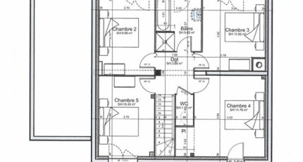 ETG_TT_GA_120m2_5ch_P15387  - Les Maisons Extraco