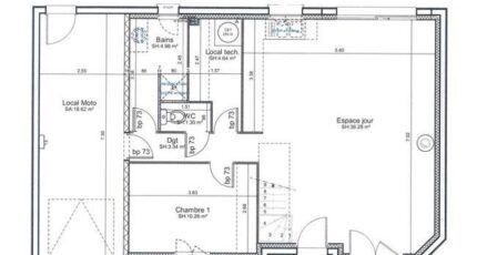 ETG_R_GI_CA_61m2_1ch_P14082  - Les Maisons Extraco