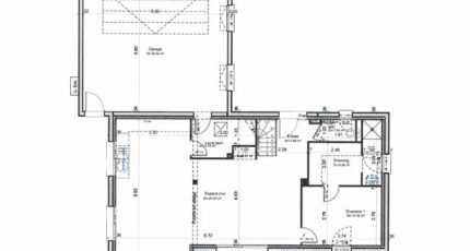 ETG_TT_GA_119m2_4ch_P5911  - Les Maisons Extraco