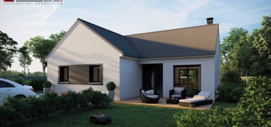 Maison neuve à Claville, Normandie