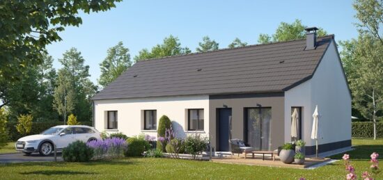 Maison neuve à Londinières, Normandie