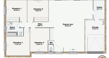 Saint-Martin-l'Hortier Maison neuve - 2548334-4586modele620250321NXXIT.jpeg Les Maisons Extraco