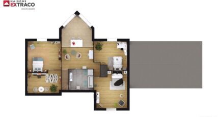 Évreux Maison neuve - 2562008-3510modele1020220622Qdnwo.jpeg Les Maisons Extraco