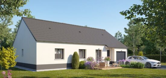 Maison neuve à Saint-Pierre-des-Fleurs, Normandie