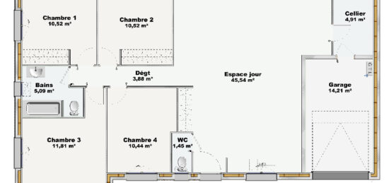 Maison neuve à , Seine-Maritime