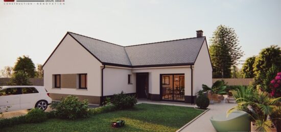 Maison neuve à Quittebeuf, Normandie
