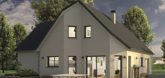 Maison neuve à Compainville, Normandie