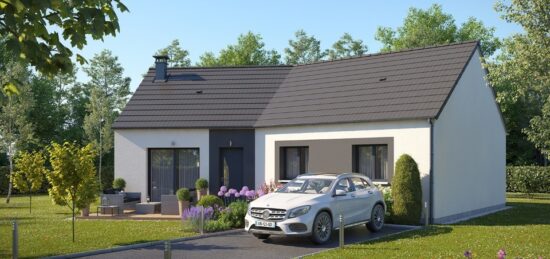 Maison neuve à Smermesnil, Normandie