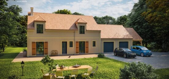 Maison neuve à Douvrend, Normandie