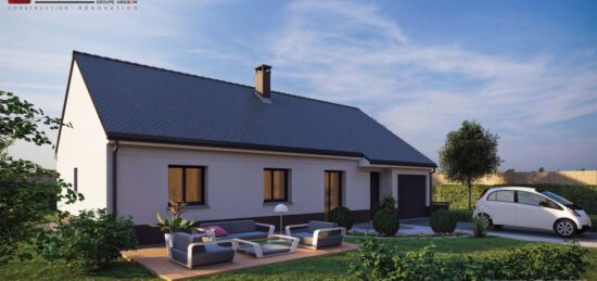 Maison neuve à Saint-Martin-l'Hortier, Normandie